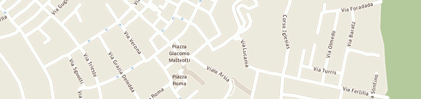 Mappa della impresa biomete di piras emiliana e c sas a CARBONIA