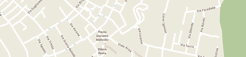 Mappa della impresa pusceddu sandro a CARBONIA