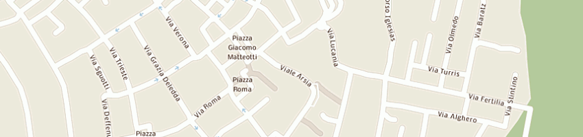 Mappa della impresa contu anna maria a CARBONIA