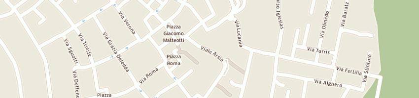 Mappa della impresa esu angelina a CARBONIA