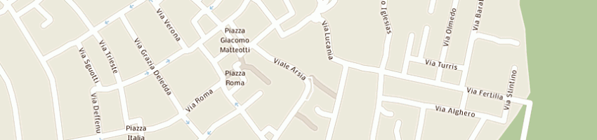 Mappa della impresa mulas milena a CARBONIA