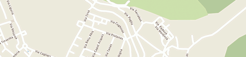 Mappa della impresa orlandini roberto a CARBONIA