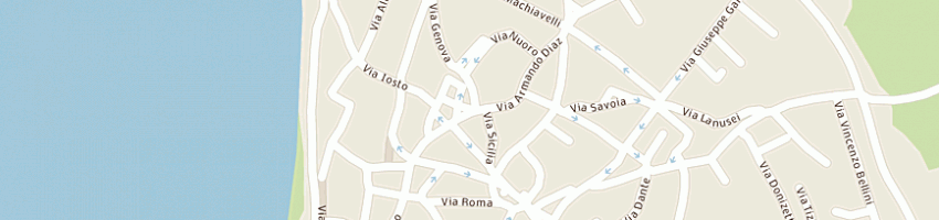 Mappa della impresa azienda vinicola attilio contini spa a CABRAS