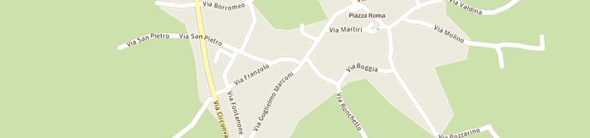 Mappa della impresa merlo rosanna a VERUNO