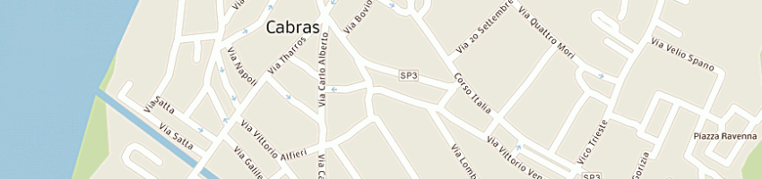Mappa della impresa carucci cinzia a ORISTANO
