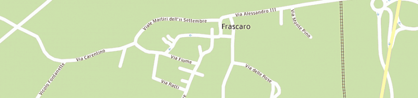 Mappa della impresa brg di bruno e giuseppe rangone snc a FRASCARO