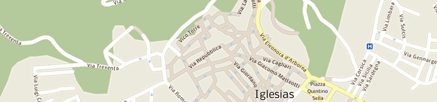 Mappa della impresa volters e muron pub a IGLESIAS