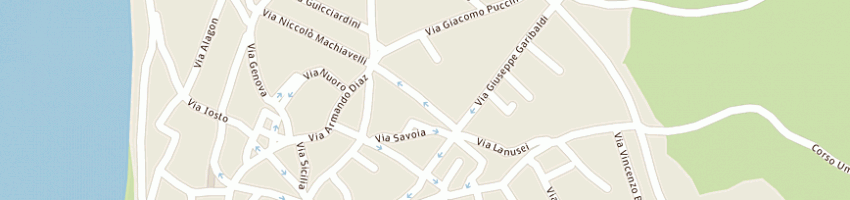 Mappa della impresa casti iole a ORISTANO