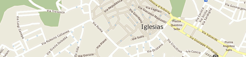 Mappa della impresa azione cattolica italiana a IGLESIAS