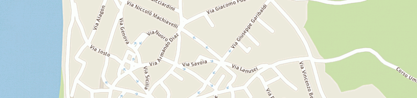 Mappa della impresa raggio maria cristina a ORISTANO