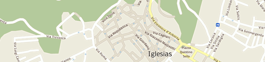 Mappa della impresa onnis paola a IGLESIAS