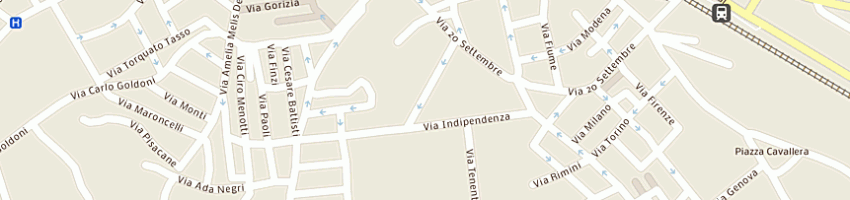 Mappa della impresa colombo immobiliare srl a IGLESIAS