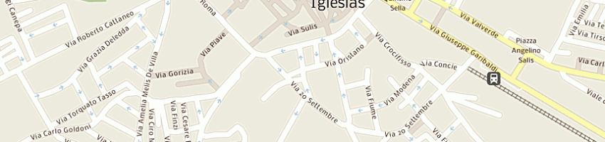 Mappa della impresa centro fotocopie di broi antonello a IGLESIAS
