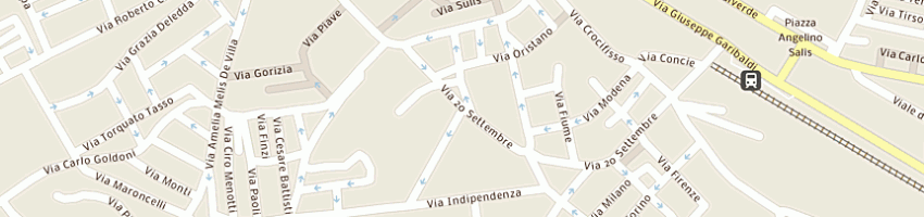 Mappa della impresa c e p group srl a IGLESIAS