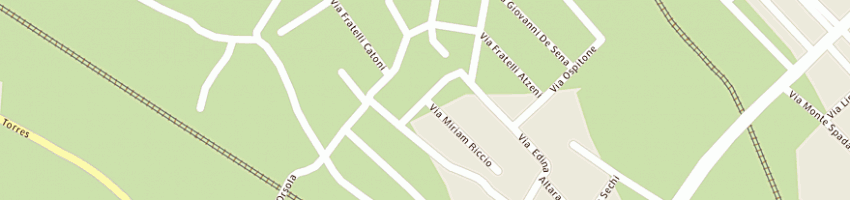 Mappa della impresa parrocchia di sant'orsola a SASSARI