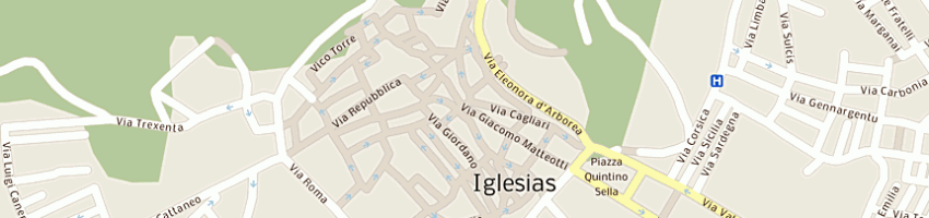Mappa della impresa maria antonella mura e stefania mura snc a IGLESIAS