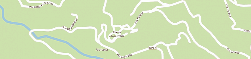 Mappa della impresa osteria au baraccun a VARAZZE