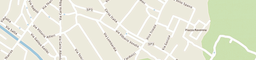 Mappa della impresa atzori virgilio a CABRAS