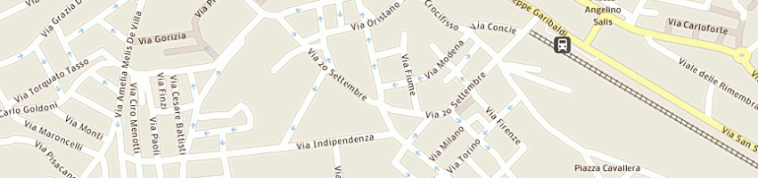 Mappa della impresa clima house di garau maria teresa a IGLESIAS
