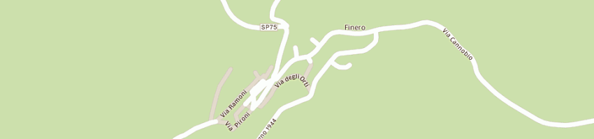 Mappa della impresa colonia pio xii a MALESCO