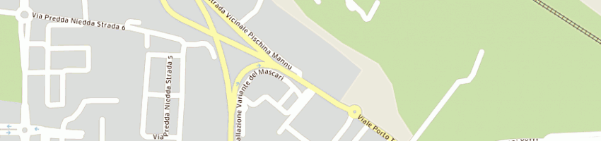 Mappa della impresa salfor di pischedda usai e c snc a SASSARI
