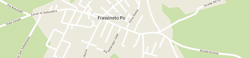 Mappa della impresa muzio carla a FRASSINETO PO