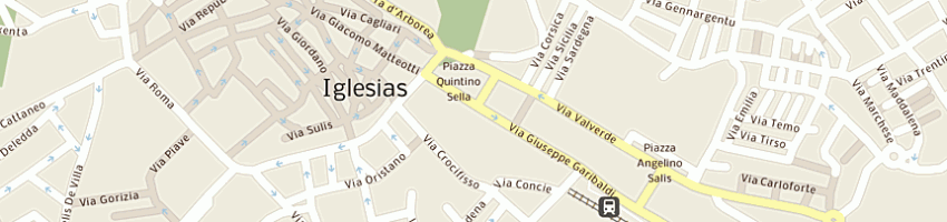 Mappa della impresa forcertuv srl a IGLESIAS