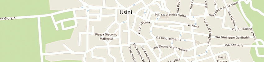 Mappa della impresa andarinos di pais maria rosaria a USINI