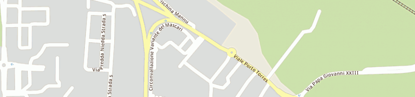 Mappa della impresa cdc point spa a SASSARI