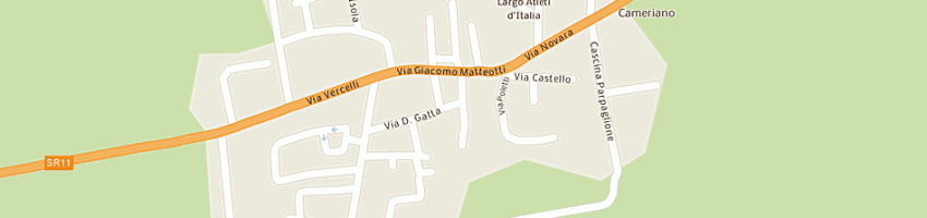 Mappa della impresa bosi roberto a CASALINO
