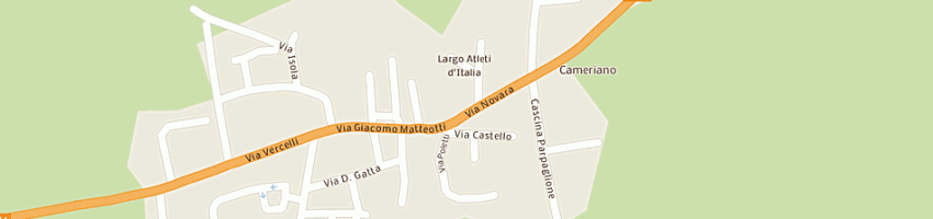 Mappa della impresa ghilardelli luisa a CASALINO