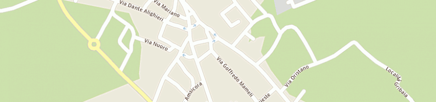 Mappa della impresa comune di nurachi a NURACHI