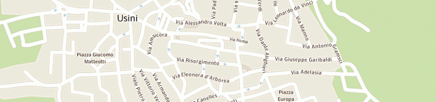 Mappa della impresa casi sas di derosas antonio e c a USINI