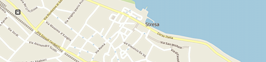 Mappa della impresa pirovano simonetta a STRESA