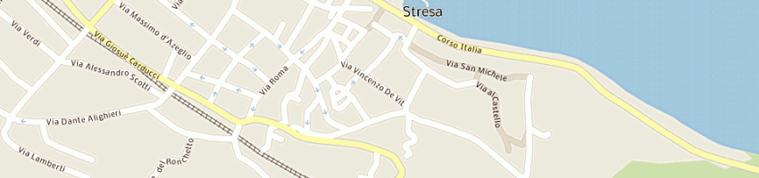 Mappa della impresa ballarini giuseppe a STRESA