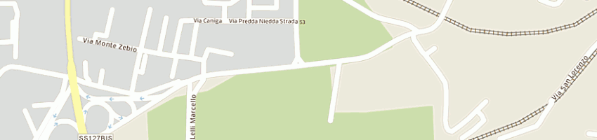 Mappa della impresa auto a spa a SASSARI