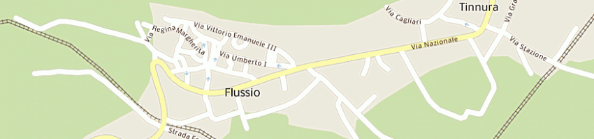 Mappa della impresa scuole elementari a FLUSSIO