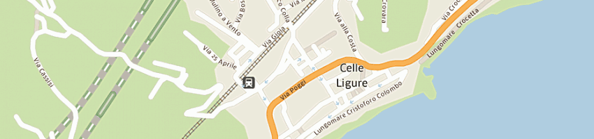 Mappa della impresa sonaglio paolo a CELLE LIGURE