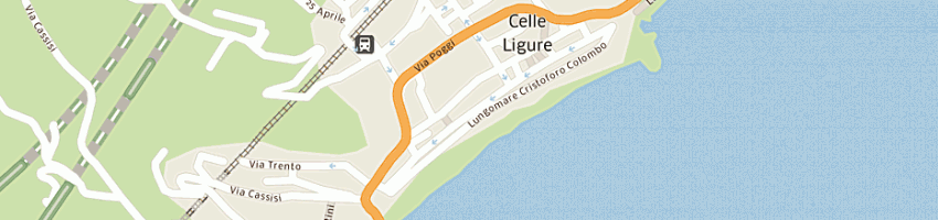 Mappa della impresa capecchi roberto a CELLE LIGURE