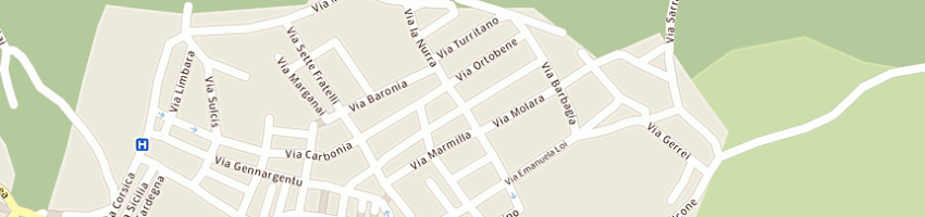 Mappa della impresa maccioni maura a IGLESIAS
