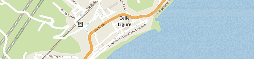 Mappa della impresa profumeria venere a CELLE LIGURE