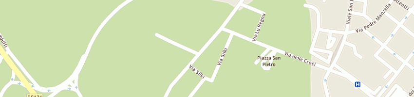 Mappa della impresa studio legale avv bitti massimo - avv lorenzoni costantina a SASSARI