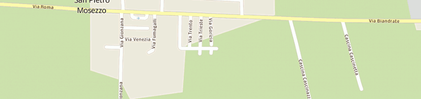 Mappa della impresa giliani sergio e c a SAN PIETRO MOSEZZO