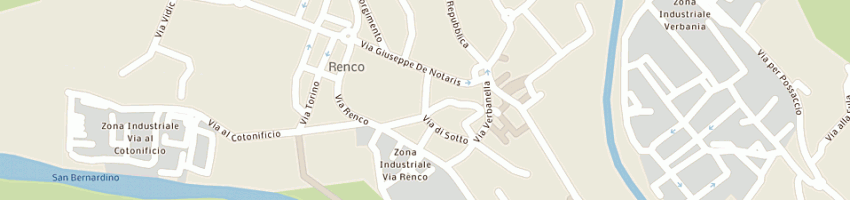 Mappa della impresa martino pierangelo a VERBANIA