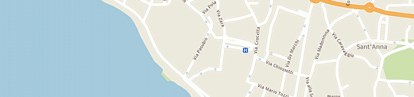 Mappa della impresa corra' claudio a VERBANIA