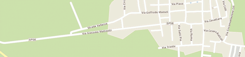 Mappa della impresa mobilificio fratelli mesturini di mesturini carlo e c (snc) a TICINETO