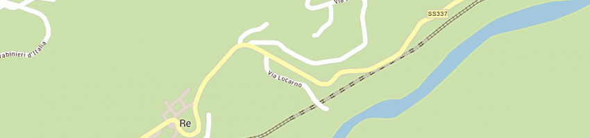 Mappa della impresa santuario della madonna del sangue a RE