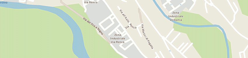 Mappa della impresa casa del popolo a VERBANIA
