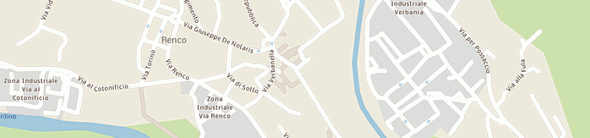 Mappa della impresa sgarra donato a VERBANIA