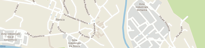 Mappa della impresa bonanno santo a VERBANIA